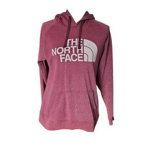The North Face Women's Size Medium Maroon White Logo Hoodie